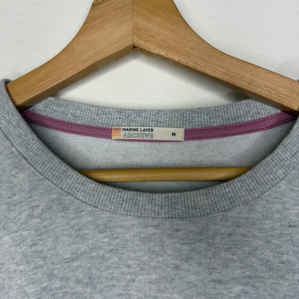Marine Layer Archive Rainbow Sweatshirt - Picture 8 of 12